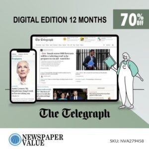 The Telegraph Newspaper Digital Subscription for 12 Months