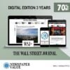 Wall Street Journal Digital Subscription for 3 Years for only $189