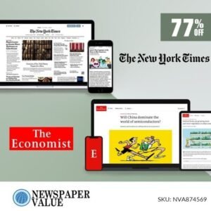 New York Times and The Economist Subscription for 2 Years