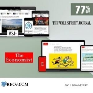 Wall St Jnl and The Economist Digital Subscription for 2 Years