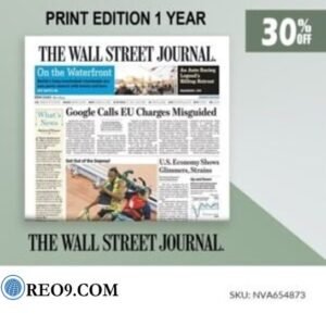 WSJ Renewal | WSJ Print Edition Subscription for 1 Year at 30% Discount