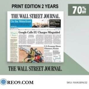 Wall Street Journal Print Edition Subscription for 2 Years