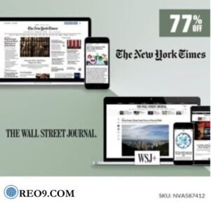 Wall Street Journal and New York Times Digital Subscription 77% Off