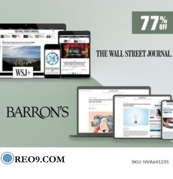 Barron's Newspaper and WSJ Digital Subscription for $199