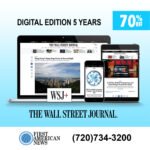Wall Street Journal (WSJ) Digital Subscription 5 Years for $89 Save 70% Off
