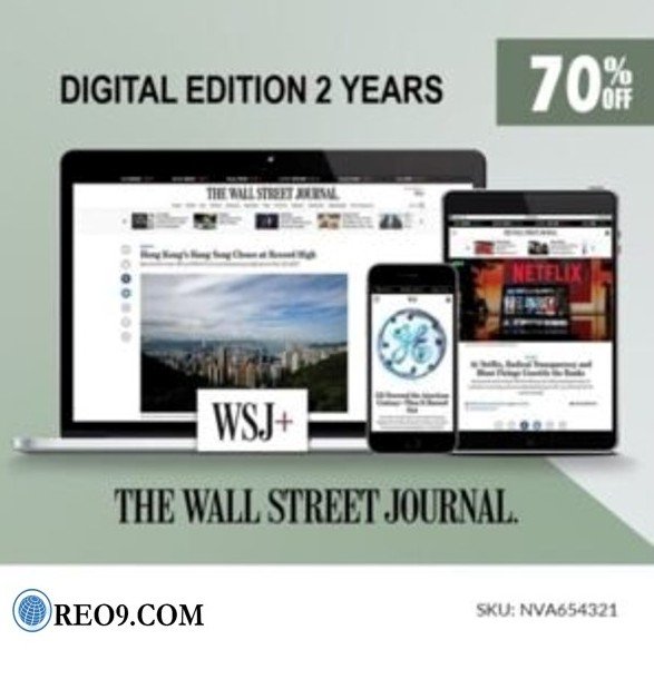 WSJ Digital Subscription for 2 Years for Only $199