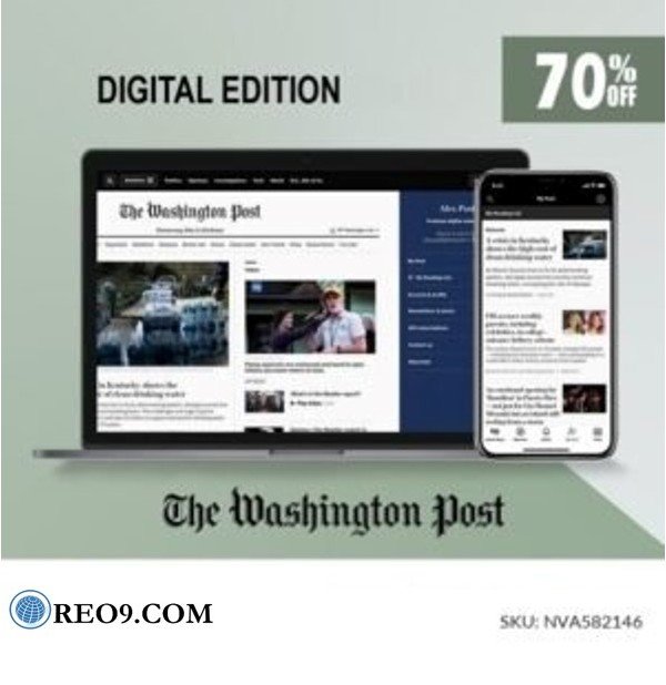 The Washington Post Digital Subscription for 2 Years