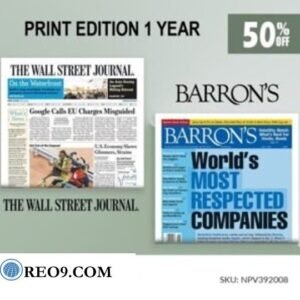 WSJ and Barron's Duo Package Subscription for 1 Year