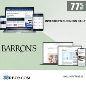 Investor’s Business Daily and Barron’s (1 Year) – 77% OFF